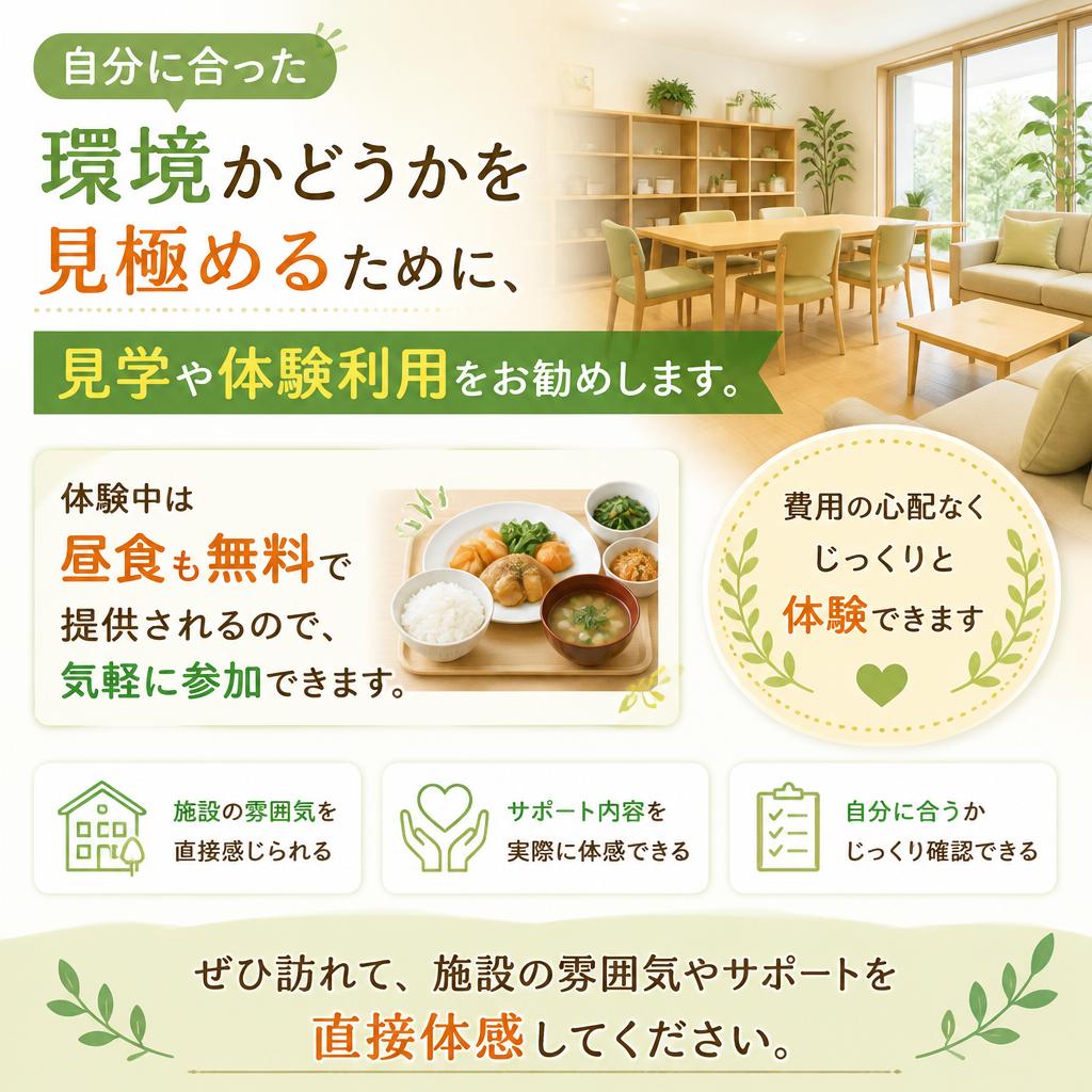 見学・体験で実際に体感