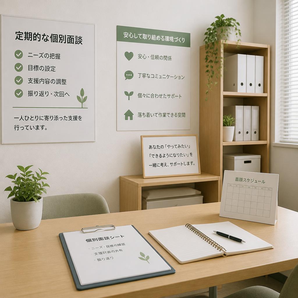 定期的な支援体制