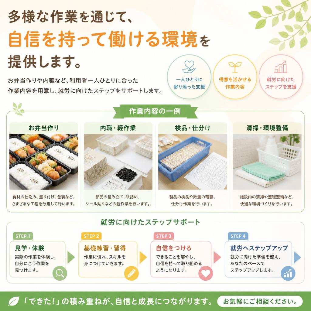 3. 手に職をつける就労支援