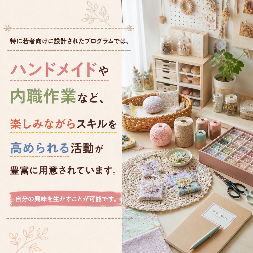 多様なプログラムでスキルを育む